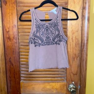 Forever 21 Embroidered Blouse